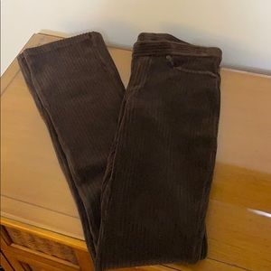 Hue Pull-On Corduroy Pants